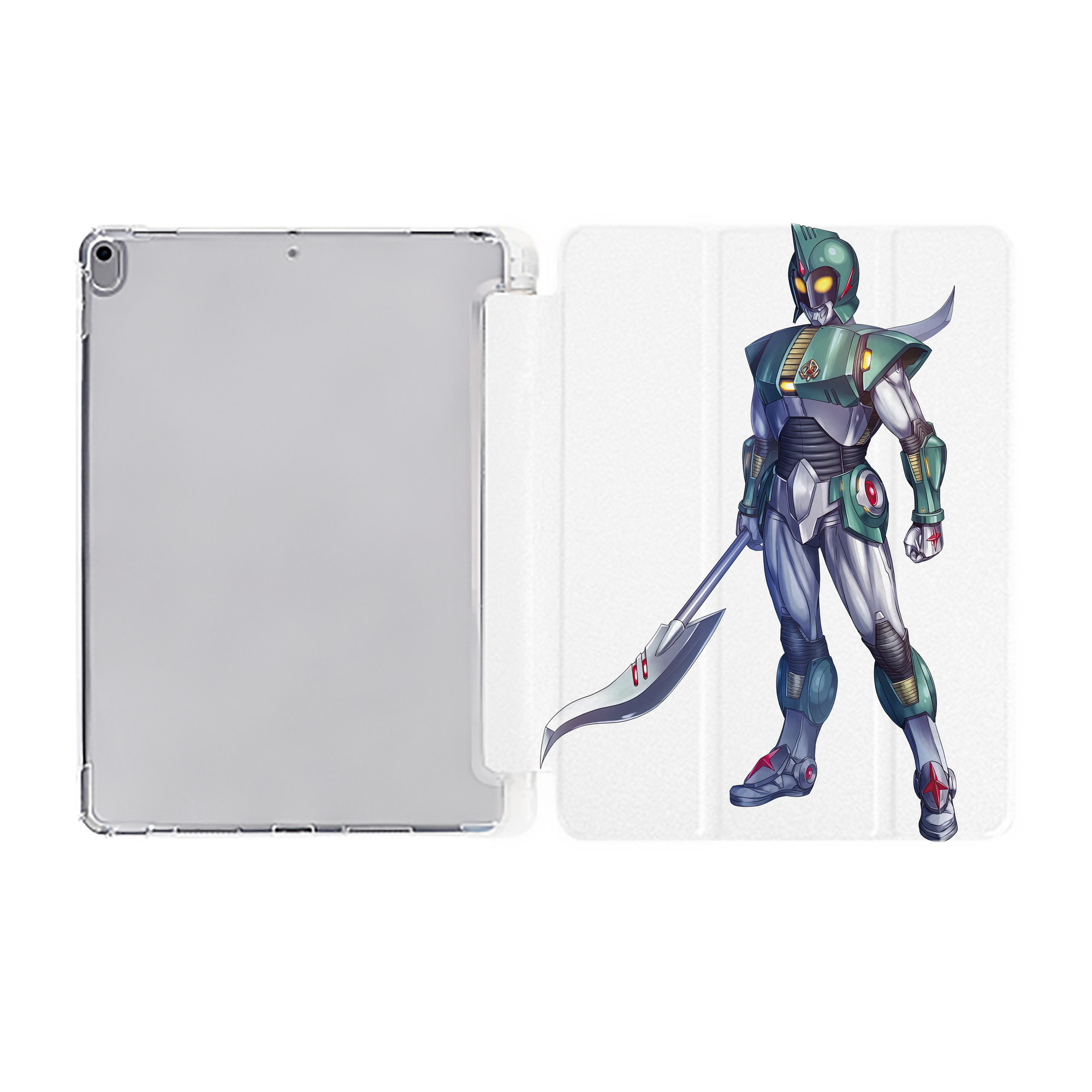 （画像用） ウルトラマン Ultraman IPad ケース ペン収納付き 三つ折りスタンド PUレザー×シリコン 対応機種9.5/10.5/10.9インチ